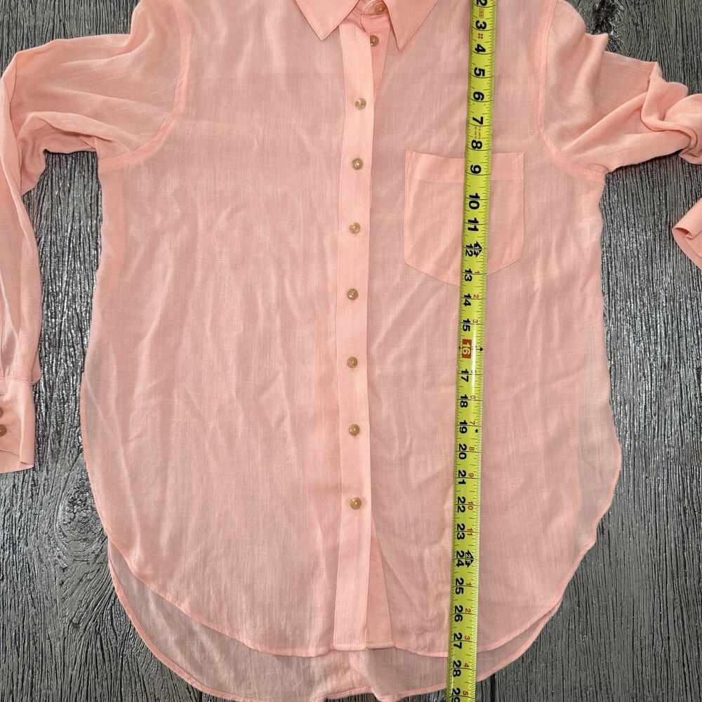 Free People That’s a Wrap Button down Shirt Size XSmall - Picture 3 of 9